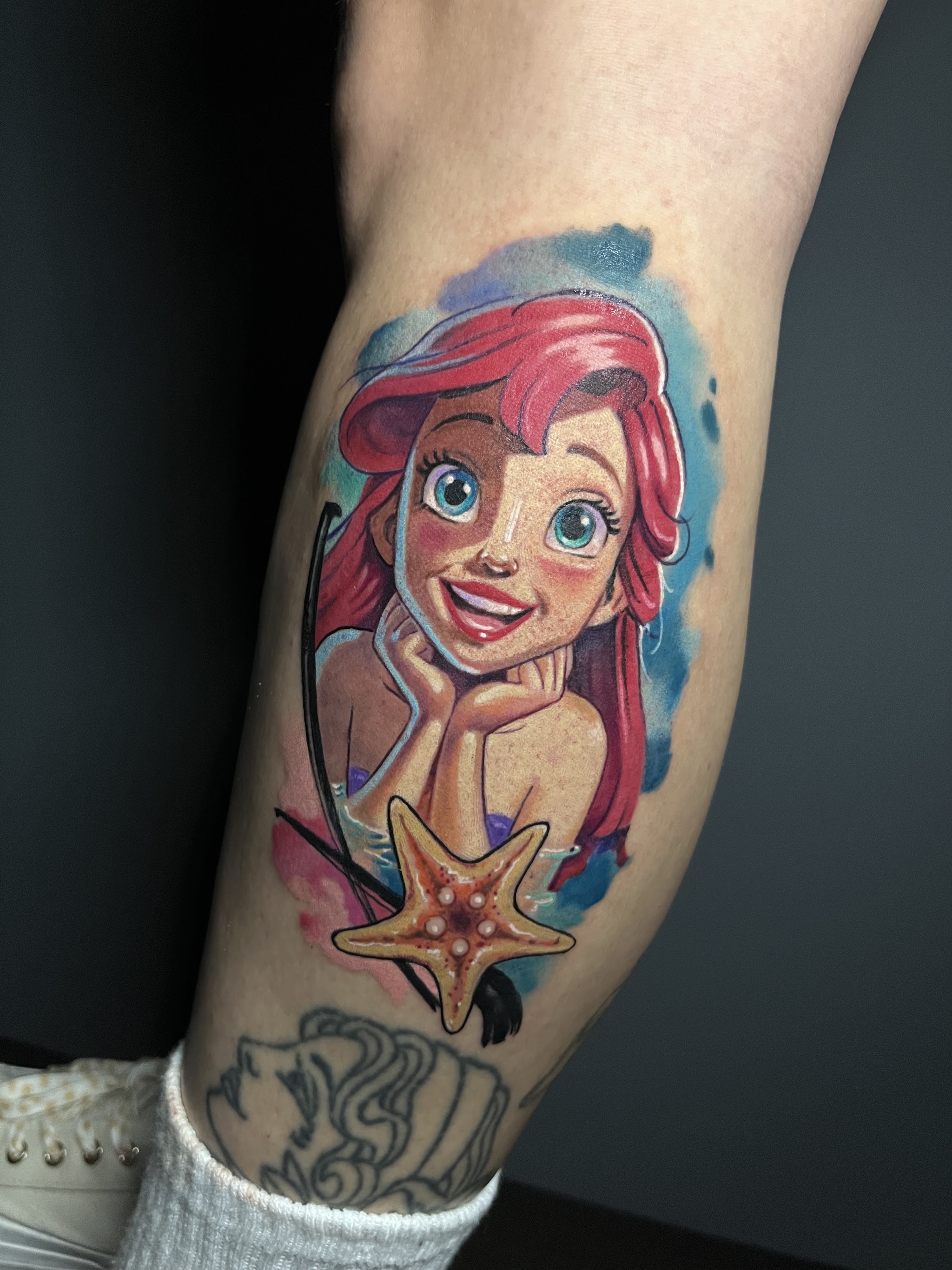 Tatuaggio anime a colori